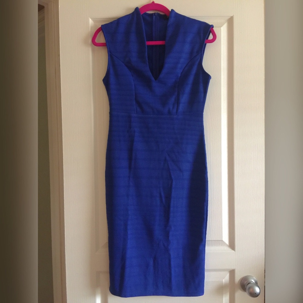 Gorgeous Bodycon Dress, Medium, Cobalt Blue